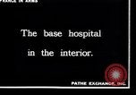 Image of French hospital train France, 1916, second 25 stock footage video 65675028098