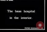 Image of French hospital train France, 1916, second 26 stock footage video 65675028098