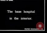 Image of French hospital train France, 1916, second 27 stock footage video 65675028098