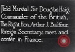 Image of Sir Douglas Haig France, 1917, second 1 stock footage video 65675028104