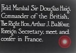 Image of Sir Douglas Haig France, 1917, second 6 stock footage video 65675028104