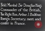 Image of Sir Douglas Haig France, 1917, second 7 stock footage video 65675028104