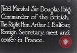 Image of Sir Douglas Haig France, 1917, second 12 stock footage video 65675028104