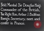 Image of Sir Douglas Haig France, 1917, second 14 stock footage video 65675028104