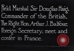 Image of Sir Douglas Haig France, 1917, second 15 stock footage video 65675028104