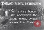 Standbild Manfred von Richthofen Frankreich, 1918, aus Sekunde 1 historischem Filmmaterial Videoclip 65675028107