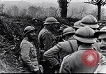 Image of French medics transporting a wounded on a litter France, 1916, second 8 stock footage video 65675028111