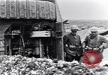 Image of French medics transporting a wounded on a litter France, 1916, second 27 stock footage video 65675028111