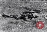 Image of French medics transporting a wounded on a litter France, 1916, second 33 stock footage video 65675028111