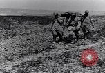 Image of French medics transporting a wounded on a litter France, 1916, second 47 stock footage video 65675028111