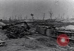 Image of wreckage in field Europe, 1918, second 4 stock footage video 65675028113