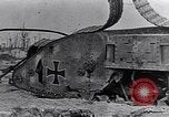 Image of wreckage in field Europe, 1918, second 18 stock footage video 65675028113