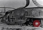 Image of wreckage in field Europe, 1918, second 19 stock footage video 65675028113