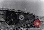 Image of wreckage in field Europe, 1918, second 23 stock footage video 65675028113