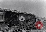 Image of wreckage in field Europe, 1918, second 24 stock footage video 65675028113
