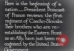 Image of President Raymond Poincaré Darney France, 1918, second 4 stock footage video 65675028118