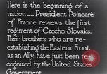 Image of President Raymond Poincaré Darney France, 1918, second 6 stock footage video 65675028118