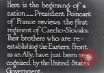 Image of President Raymond Poincaré Darney France, 1918, second 8 stock footage video 65675028118