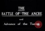 Standbild Alliierten Vorbereitungen für den Kampf der Ancre in Ersten Weltkrieg Frankreich, 1916, aus Sekunde 1 historischem Filmmaterial Videoclip 65675028119