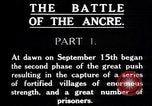 Standbild Alliierten Vorbereitungen für den Kampf der Ancre in Ersten Weltkrieg Frankreich, 1916, aus Sekunde 21 historischem Filmmaterial Videoclip 65675028119