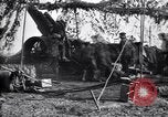 Standbild britischen bombardieren deutsche Leitung mit 8 Zoll Haubitzen Frankreich, 1916, aus Sekunde 24 historischem Filmmaterial Videoclip 65675028121