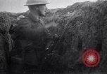 Image of British troops in frontline trenches in Battle of the Ancre France, 1916, second 26 stock footage video 65675028129