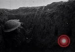 Image of British troops in frontline trenches in Battle of the Ancre France, 1916, second 29 stock footage video 65675028129