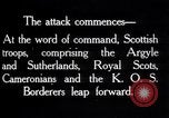 Image of Scottish troops engage in Battle of the Ancre France, 1916, second 20 stock footage video 65675028130