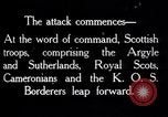 Image of Scottish troops engage in Battle of the Ancre France, 1916, second 22 stock footage video 65675028130