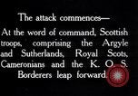 Image of Scottish troops engage in Battle of the Ancre France, 1916, second 25 stock footage video 65675028130