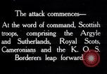 Image of Scottish troops engage in Battle of the Ancre France, 1916, second 26 stock footage video 65675028130