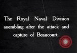 Image of British 63rd Division (Royal Naval Division) France, 1916, second 1 stock footage video 65675028135