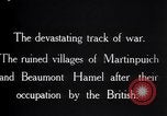 Image of British soldiers France, 1916, second 7 stock footage video 65675028137