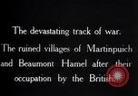Image of British soldiers France, 1916, second 10 stock footage video 65675028137