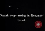 Image of British soldiers France, 1916, second 43 stock footage video 65675028137