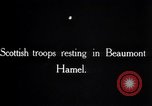 Image of British soldiers France, 1916, second 44 stock footage video 65675028137