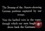 Image of Barbed wire placed by Germans in Ancre River marshes  France, 1916, second 6 stock footage video 65675028138