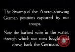 Image of Barbed wire placed by Germans in Ancre River marshes  France, 1916, second 12 stock footage video 65675028138