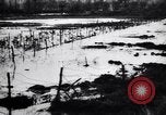 Image of Barbed wire placed by Germans in Ancre River marshes  France, 1916, second 53 stock footage video 65675028138