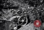Image of British Mark I tank (male) followed by Allied troops France, 1916, second 32 stock footage video 65675028139