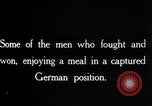 Image of British Mark I tank (male) followed by Allied troops France, 1916, second 45 stock footage video 65675028139