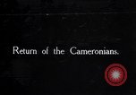 Standbild Cameronians schottischen Regiments Marsch zurück von der Vorderseite Frankreich, 1916, aus Sekunde 1 historischem Filmmaterial Videoclip 65675028140