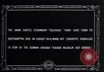 Standbild British liner Galizisch Teneriffa Spanien, 1914, aus Sekunde 11 historischem Filmmaterial Videoclip 65675028142