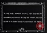 Standbild British liner Galizisch Teneriffa Spanien, 1914, aus Sekunde 13 historischem Filmmaterial Videoclip 65675028142