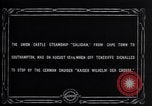 Standbild British liner Galizisch Teneriffa Spanien, 1914, aus Sekunde 14 historischem Filmmaterial Videoclip 65675028142