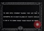 Standbild British liner Galizisch Teneriffa Spanien, 1914, aus Sekunde 15 historischem Filmmaterial Videoclip 65675028142