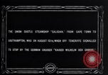 Standbild British liner Galizisch Teneriffa Spanien, 1914, aus Sekunde 16 historischem Filmmaterial Videoclip 65675028142