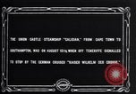Standbild British liner Galizisch Teneriffa Spanien, 1914, aus Sekunde 19 historischem Filmmaterial Videoclip 65675028142