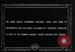 Standbild British liner Galizisch Teneriffa Spanien, 1914, aus Sekunde 20 historischem Filmmaterial Videoclip 65675028142