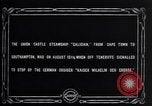 Standbild British liner Galizisch Teneriffa Spanien, 1914, aus Sekunde 22 historischem Filmmaterial Videoclip 65675028142
